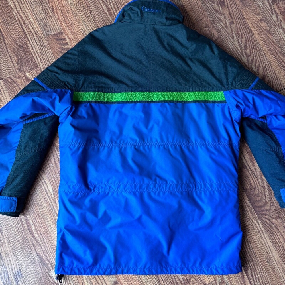 The North Face Mens Full Zip 2-in-1 Green Blue Coat Jacket Medium - Picture 8 of 16